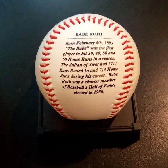 Brand New Babe Ruth "100th Anniversary" Commemorative Baseball - Picture 4 of 6